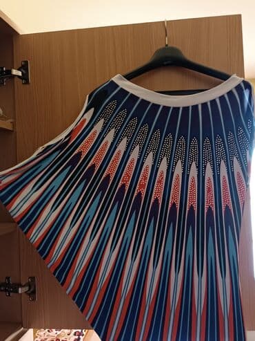 Vis-A-Vis M (EU 38), color - Multicolored, Oversize, Short sleeves