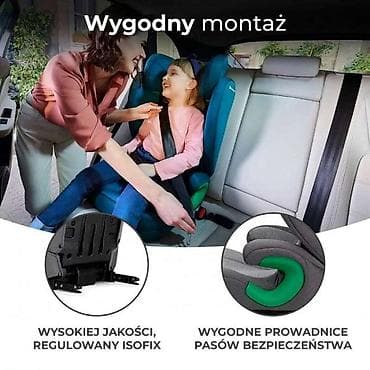 Autosedišta: Kinderkraft autosedište JUNIOR FIX i-Size 100–150 cm – Rocket Grey — 4