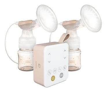Inhalatori, nebulizatori: CANPOL BABIES Twin električna pumpica za izmuzavanje (model 12/212-80) — 1