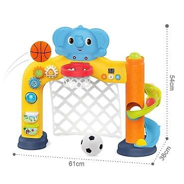 Multifunkcionalni sportski set za najmlađe – koš i fudbalski gol sa