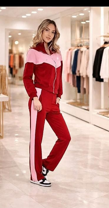 Ženske trenerke – komplet jakna + donji deo - Dizajn: sportski na lalafo.rs Ženske trenerke – komplet jakna + donji deo - Dizajn: sportski