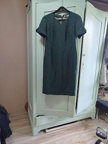 Haljine: Lot haljina – 4 komada 1) Karirano sivo haljina - Kroj: ravna silueta — 5