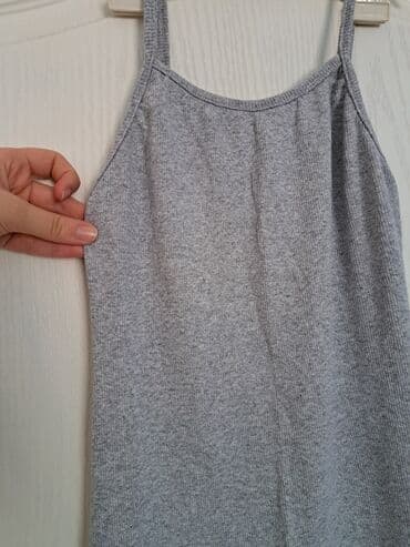 srebrne ogrlice sa cirkonima: One size, color - Grey, With the straps — 2
