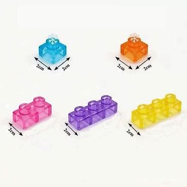 hm kupaci za decu: Magic Gummy Bloc sadrži 40 mekanih, prozirnih kockica u boji koje se — 2