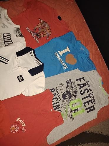 nike velicine odece za decu: Paket garderobe za decaka. Vel 122 Sve je ocuvano bez ostecenja — 4