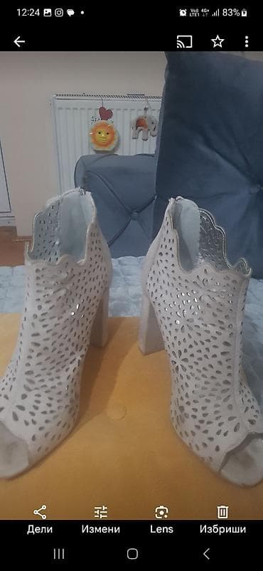 reserved gležnjače: Cipele duboke, gleznjace postavljene, na kockastu, modernu stabilnu — 2