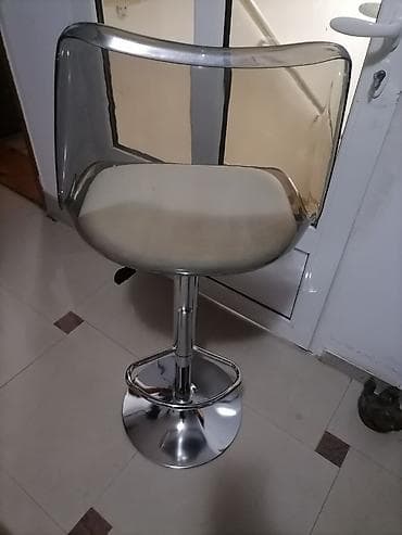 ormar za nakit lidl: Barska stolica sa naslonom – moderan transparentni dizajn - Sedište — 6