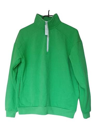 Zeleni duks sa polukragom i rajsferšlusom do pola – Muscle Republic