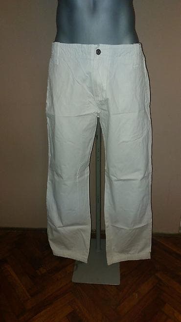 pantalone crne muske: BELE PANTALONE TOMMY HILFIGER Fantastične, vrlo očuvane pantalone od — 4