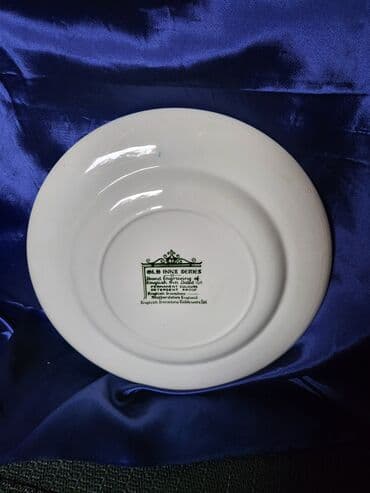 luminarc tanjiri metalac: Tanjir nov rucno graviran Engleska Staffordshire 70te. Tanjir nigde — 9