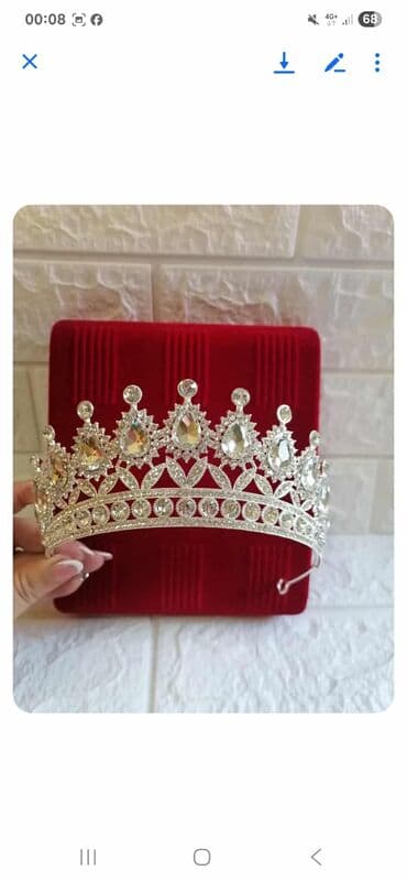 mokasine novi sad: Versace, Set: Crown, Material: Stainless steel, Cubic zirconia — 9