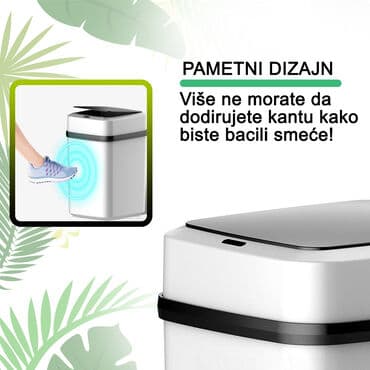 Kante: Kanta za smeće na senzor JIUHE JH-68 15L Ova unikatna kanta za smeće — 3