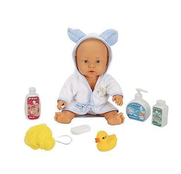 Baby Dolls: Lutka beba 023877 – Bebelou Bath Time, 35 cm Opis: - Nežna lutka-beba — 2