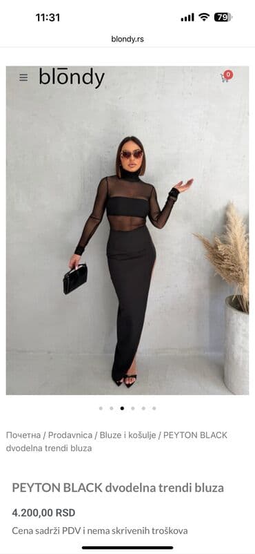 pull and bear obuca: S, Single-colored, color - Black — 5