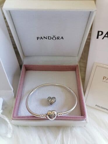 pandora privezak kuca: Pandora narukvica u originalnom pakovanju + gratis 1 privezak — 28