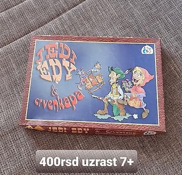 Kancelarijski nameštaj: Društvena igra „Jedi Edy & Crvenkapa“ - Tematska porodična igra — 1