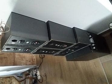 frizider polovni: Genius 5.1- t. sivi. -aktivni wufer i 5 zvucnih kutija. -sve — 3