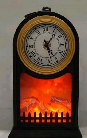imitacije kamina: Sat sa kaminom - sat i kamin na struju 14.5 x 27cm Prelep sat sa — 1