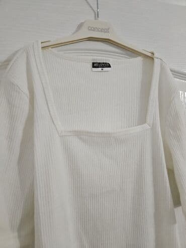 h: M (EU 38), Polyester, color - White — 2