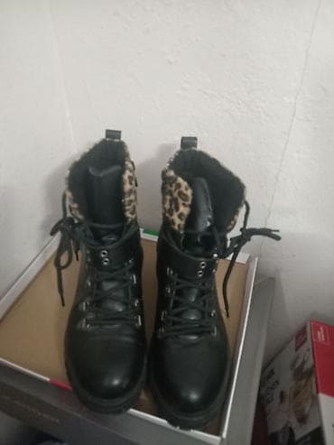 turska kozna obuca: Čizme, 40, bоја - Crna — 2