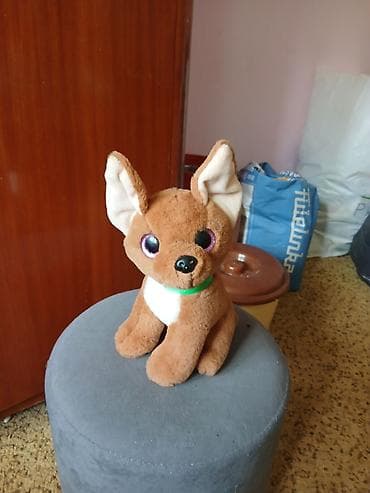 plišane igračke pepco: Plišana igračka set – 3 komada - Plišana lisica/psić sa velikim — 1