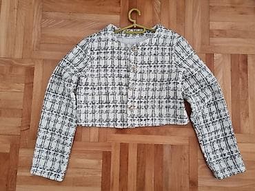 body od: Ženski kratki blejzer/jaknica od tvida - Kroj: kratki blejzer ravne — 2