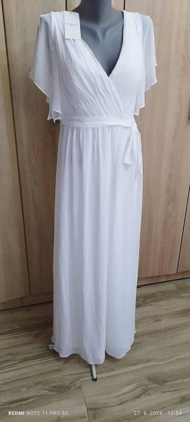 svecane pantalone i tunike: 2XL (EU 44), color - White, Evening, Short sleeves — 8