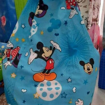 Nameštaj: Dečije lazy bag (vreća za sedenje) – modeli sa štampom za najmlađe. - — 1