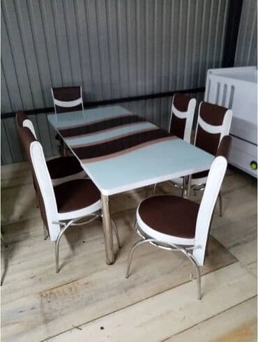 lidl set stocica: Novi trpezariski kompleti stola i 6 stolica 230e dimenzije stola 130 — 10
