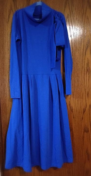 Blazers: M, color - Blue, Oversize, Long sleeves — 1