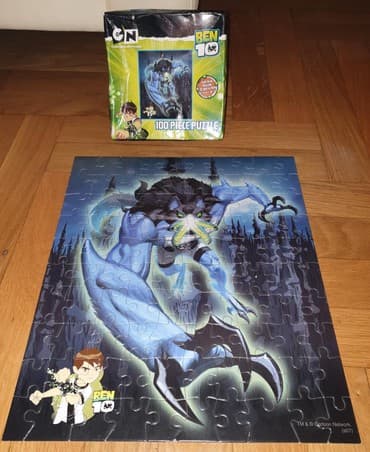 sator za plazu pop up: Ben 10 wolf - cartoon network. Original puzzle - puzle - pazl kako ko — 3