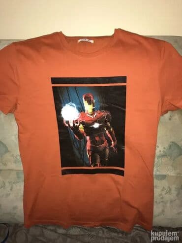 Majica na kratke rukave, L, Iceberg, bоја - Braon, Pamuk