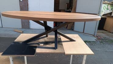 ugaona kuhinja mala: Klub sto 150x70x45 sa duplom plocom od iverice (debljine 36mm), abs — 3