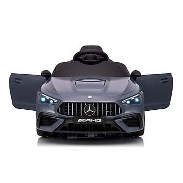 luksuzni donji ves: Mercedes – Benz AMG CLE 53 Sivi – dečiji automobil na akumulator — 1