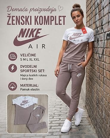 ✨️Ženski sportski komplet – majica i donji deo trenerke S M L XL XXL