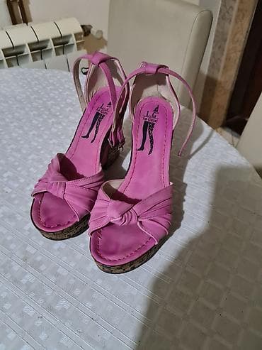 Oksfordice: Ženske sandale na punu petu – Le Guzzi (LG) - Model: sandale s — 2