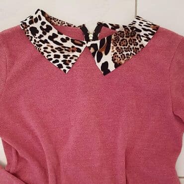 midi haljine h m: One size, Single-colored, color - Red — 2