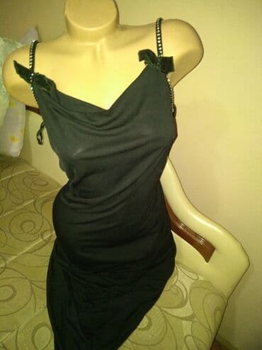 Haljine: 9Fashion Woman M, bоја - Crna, Koktel, klub, Na bretele — 2