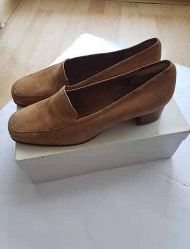srebrne cipele: Loafers, 40 — 1