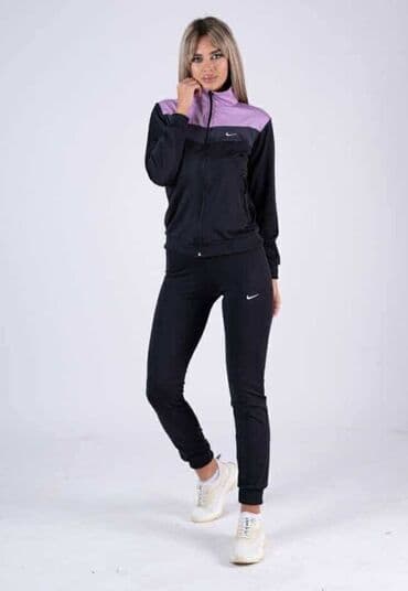 sive nike trenerke: Nike, M, Jednobojni, bоја - Crna — 12
