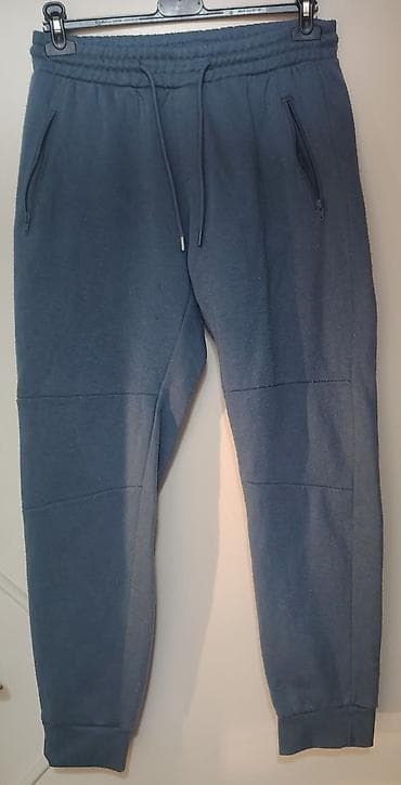 pantalone od lana: Trenerka bоја - Tamnoplava — 1