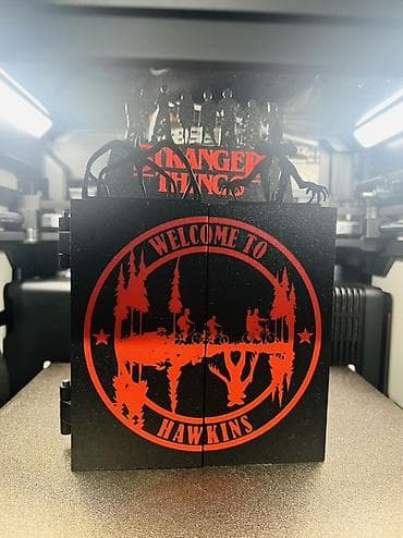 žica za sušenje veša: Stranger Things kolekcionarska kutija/organizator za mini figurice - — 3