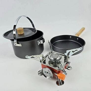Sport i razonoda: Kamping set za kuvanje – “Cooking Set Out of Doors” (model YK-100) — 3
