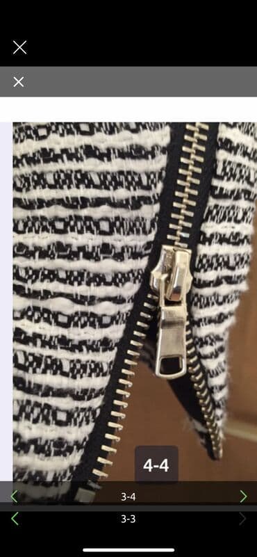 srebrni lanac sa krstom cena: H&M, L (EU 40), Stripes — 2