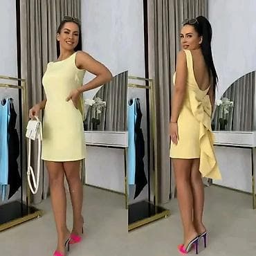 kais za sat: Elegantna mini haljina bez rukava sa spektakularnim leđima i velikom — 3