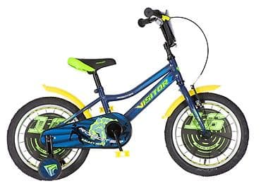 polovni bicikli lacarak: Bicikl kids Visitor Roboter 16" 9" V-brake + kontra, za visinu deteta — 2