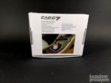 Punjači za kamere: FM transmiter sa MP3 plejerom CARG7 1199 dinara CARG7 je uredjaj 3u1 — 4
