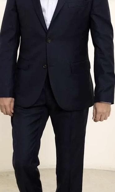 Dvodelno odelo, L, Mona, bоја - Tamnoplava, Vuna