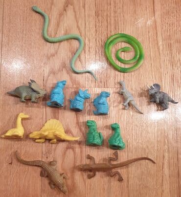 dinosaurusi: Dinosaurusi zmajevi krokodil, zmija igracke cena za komad — 1