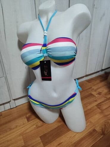 jednodelni push up kupaci: M (EU 38), color - Multicolored — 5